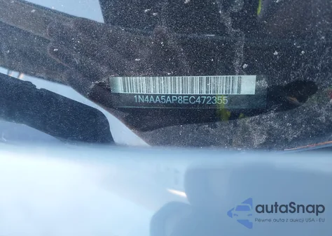 2014 Nissan Maxima 3.5 Sv z USA, uszkodzony, nr VIN 1N4AA5AP8EC472355